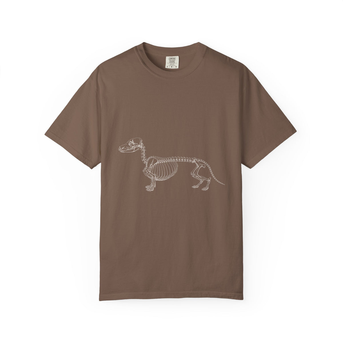 Dachshund Skeleton Halloween Tee | Funny Anatomical Dog Shirt