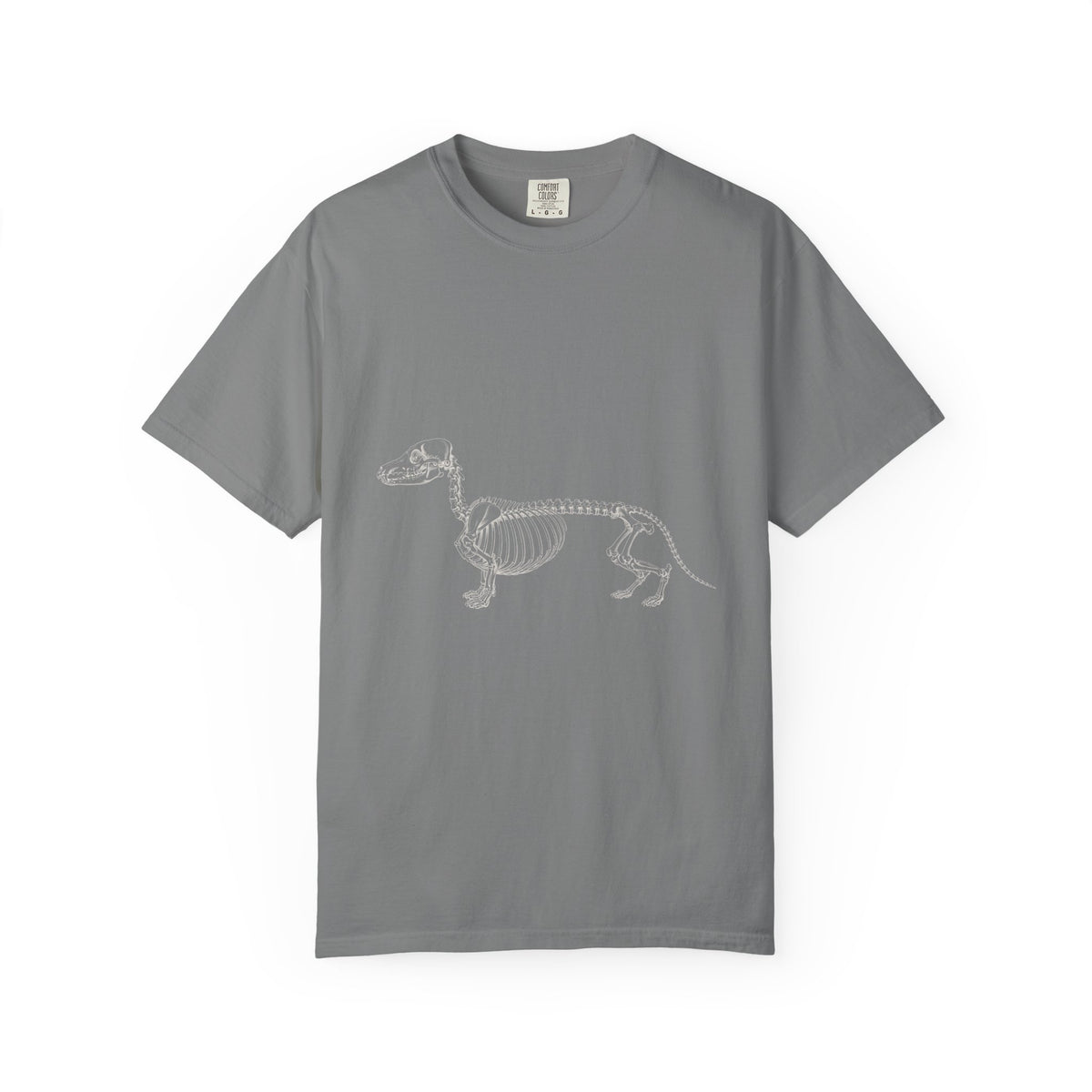 Dachshund Skeleton Halloween Tee | Funny Anatomical Dog Shirt