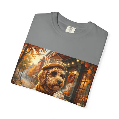Goldendoodle Pumpkin Spice Tee | Funny Fall Dog Graphic Shirt