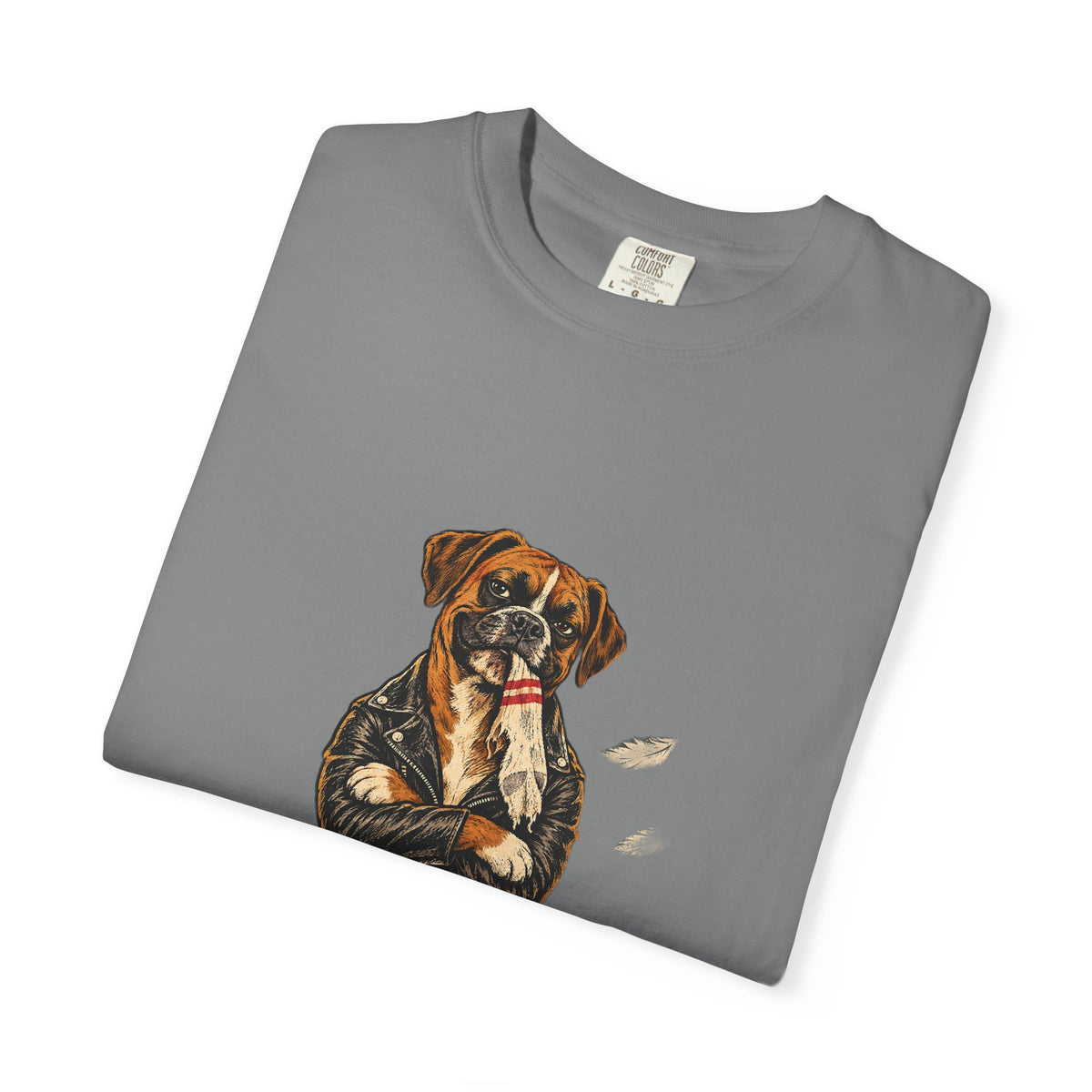 Certified Bad Influence Dog T-Shirt — Funny Boxer Puppy Graphic Tee