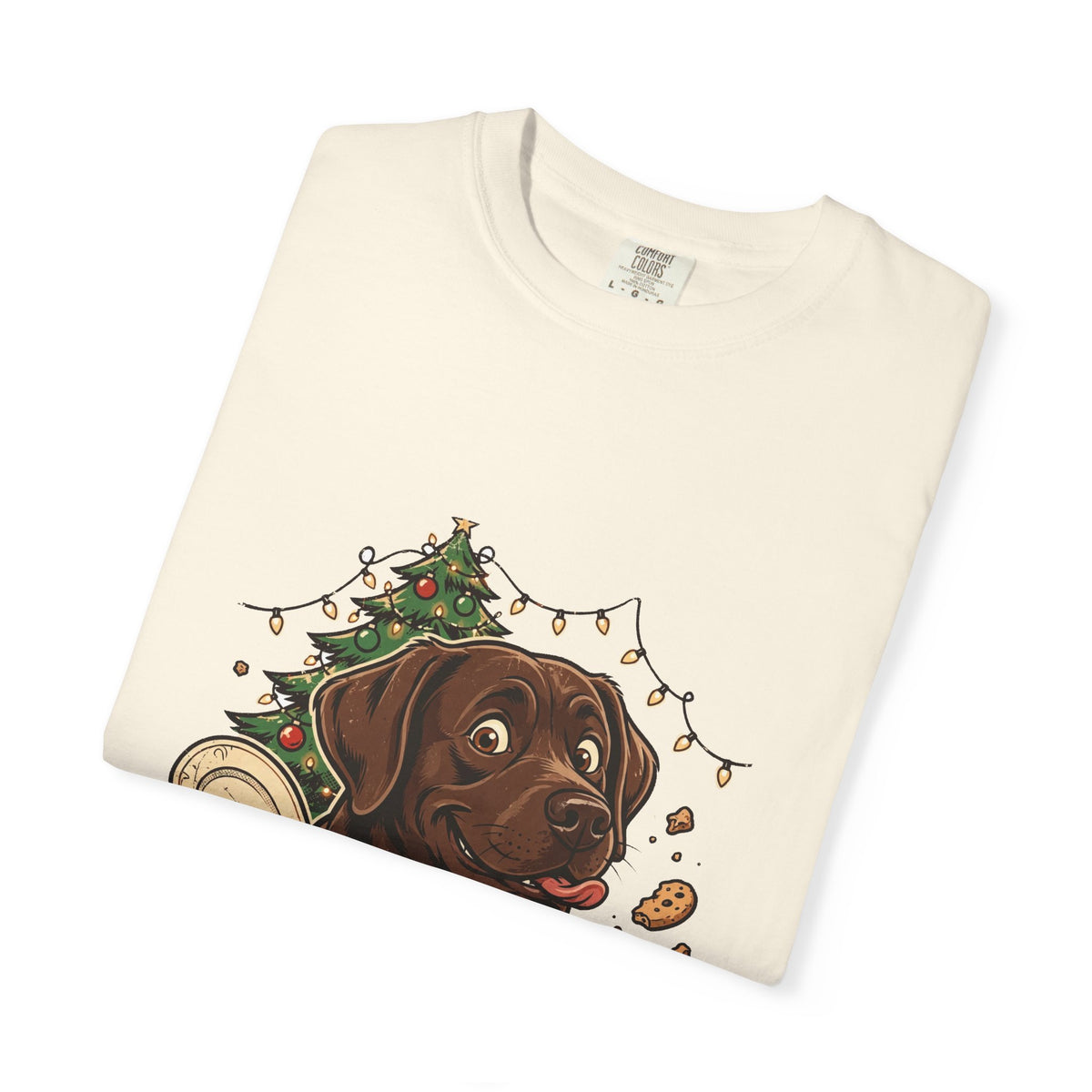 Labrador Retriever Most Likely To Get Coal Tee | Funny Christmas Dog Graphic Shirt