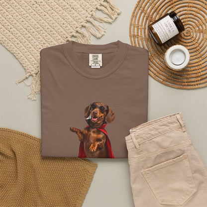 Dachshund Here For The Boos Tee | Funny Halloween Dog Shirt