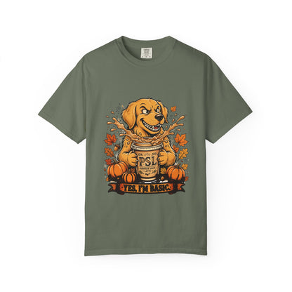 Golden Retriever Yes I'm Basic Tee | Funny Fall Dog Graphic Shirt