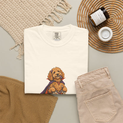 I Ate the Whole Bowl Goldendoodle Halloween Tee