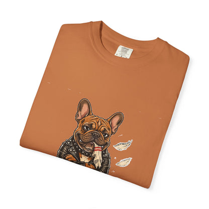 Certified Bad Influence French Bulldog T-Shirt