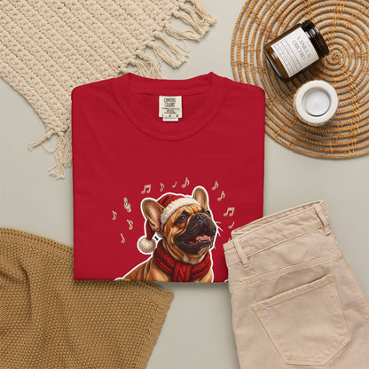 Merry Woofmas French Bulldog Christmas Tee