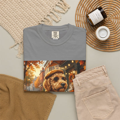 Goldendoodle Pumpkin Spice Tee | Funny Fall Dog Graphic Shirt