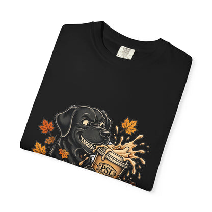 Labrador Retriever Yes I'm Basic Tee | Funny Fall Dog Graphic Shirt