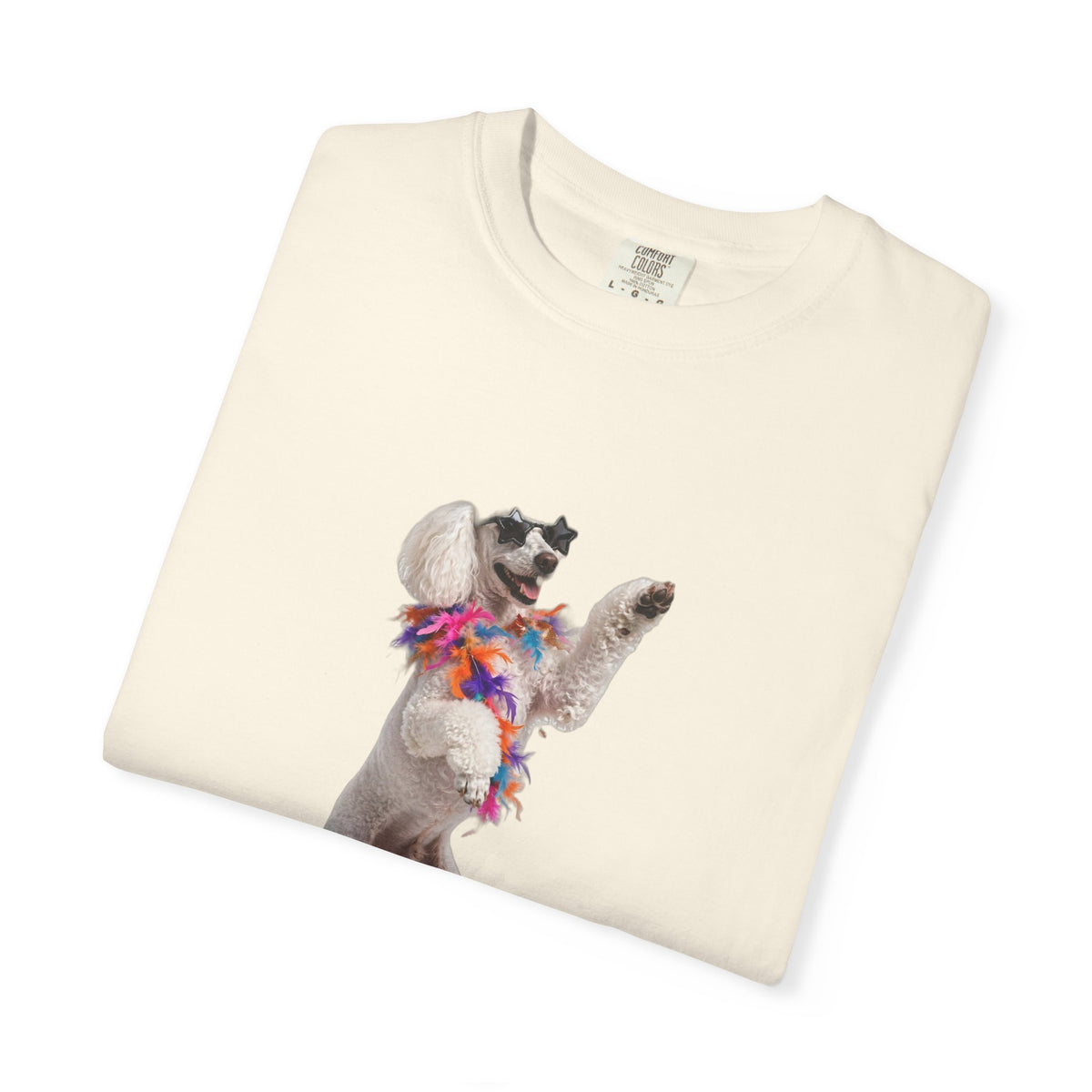 Poodle Here For The Boos Tee | Funny Halloween Dog Shirt