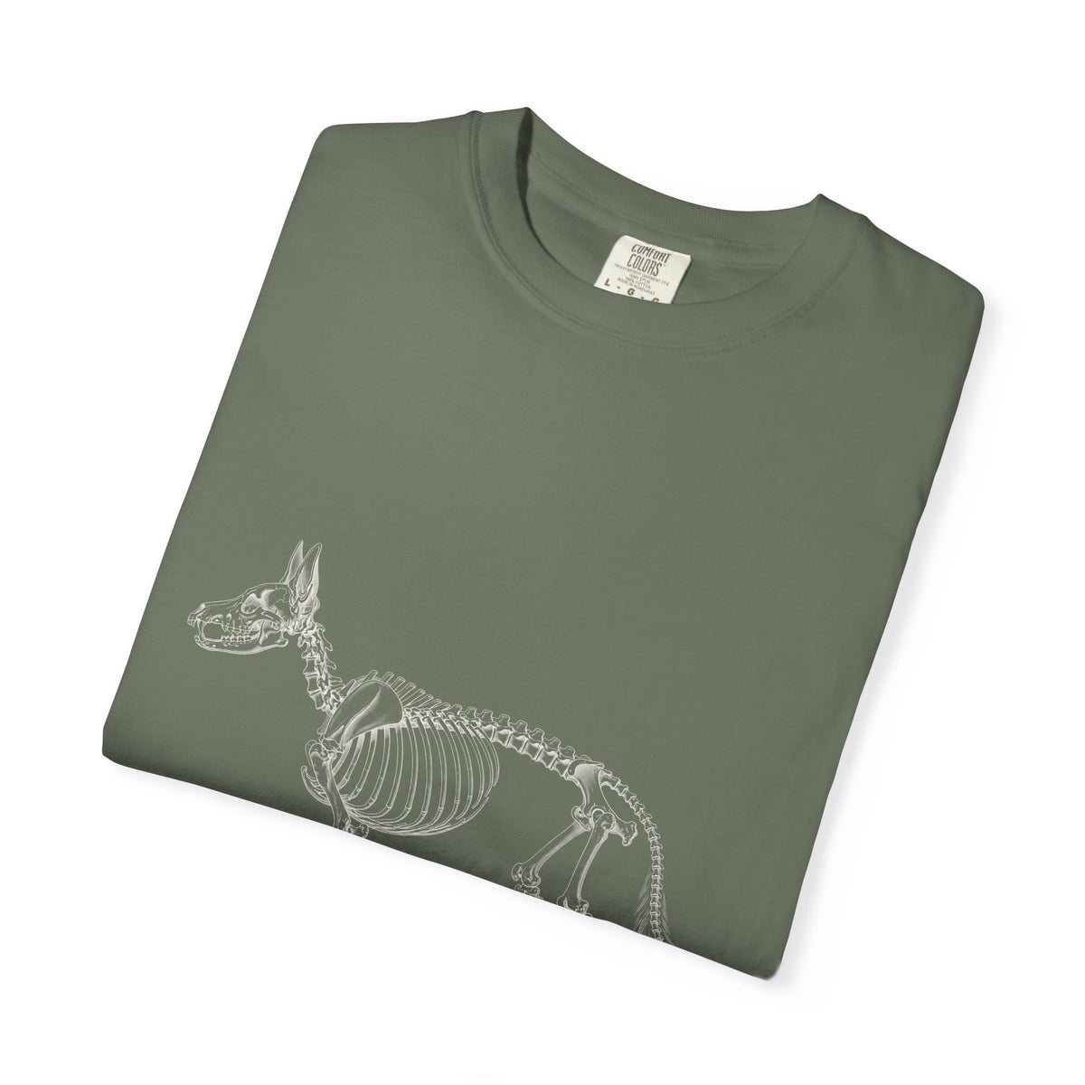 German Shepherd Skeleton Halloween Tee | Funny Anatomical Dog Shirt