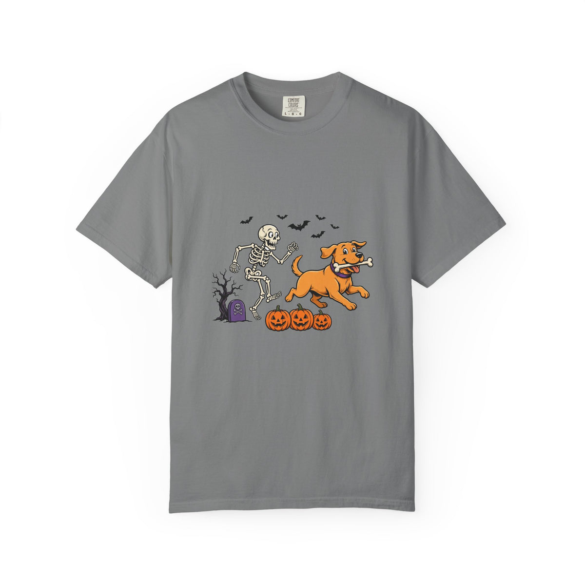 Labrador Retriever Skeleton Halloween Tee | Funny Spooky Dog Shirt