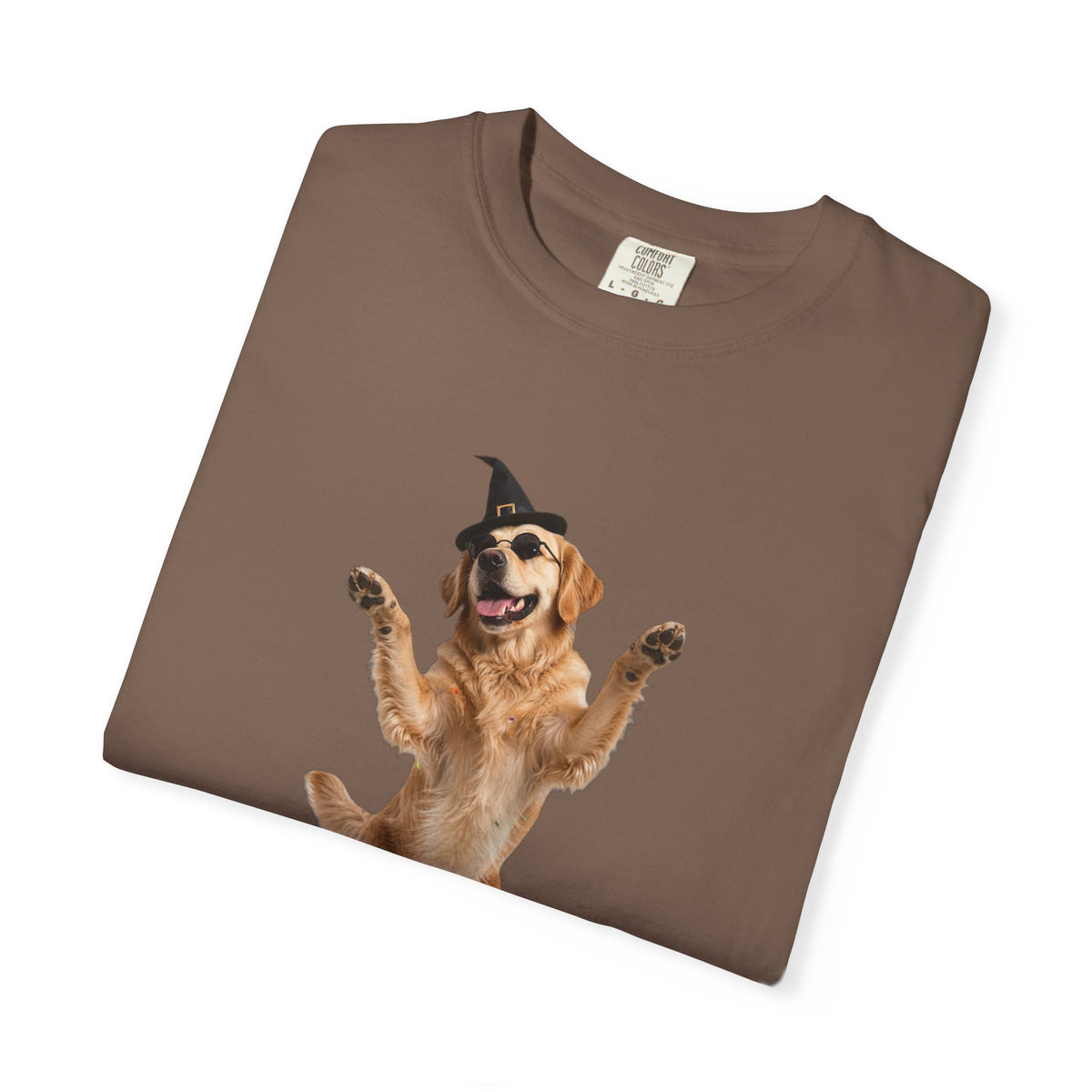 Golden Retriever Here For The Boos Tee | Funny Halloween Dog Shirt