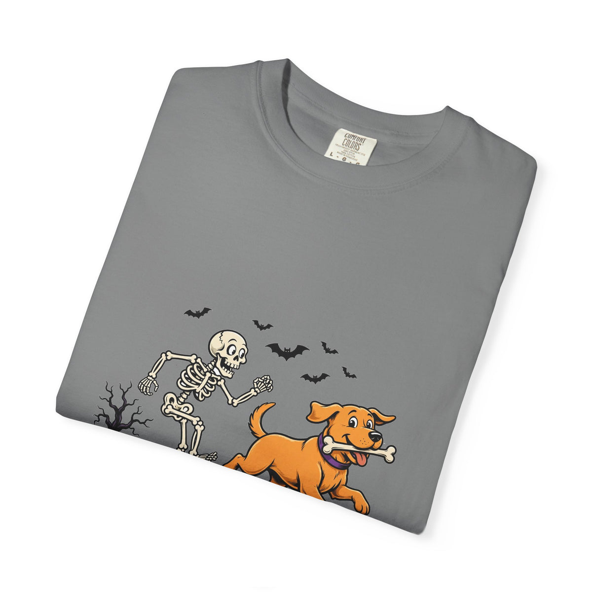Labrador Retriever Skeleton Halloween Tee | Funny Spooky Dog Shirt
