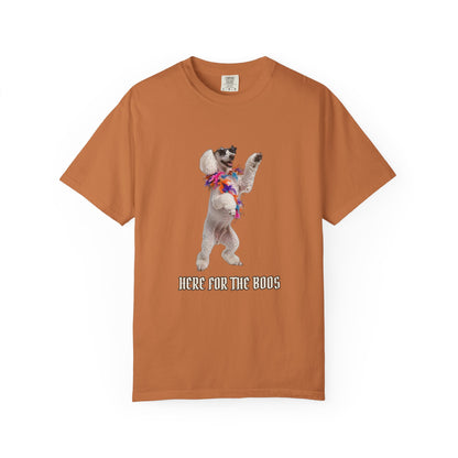 Poodle Here For The Boos Tee | Funny Halloween Dog Shirt