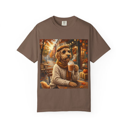 Goldendoodle Pumpkin Spice Tee | Funny Fall Dog Graphic Shirt