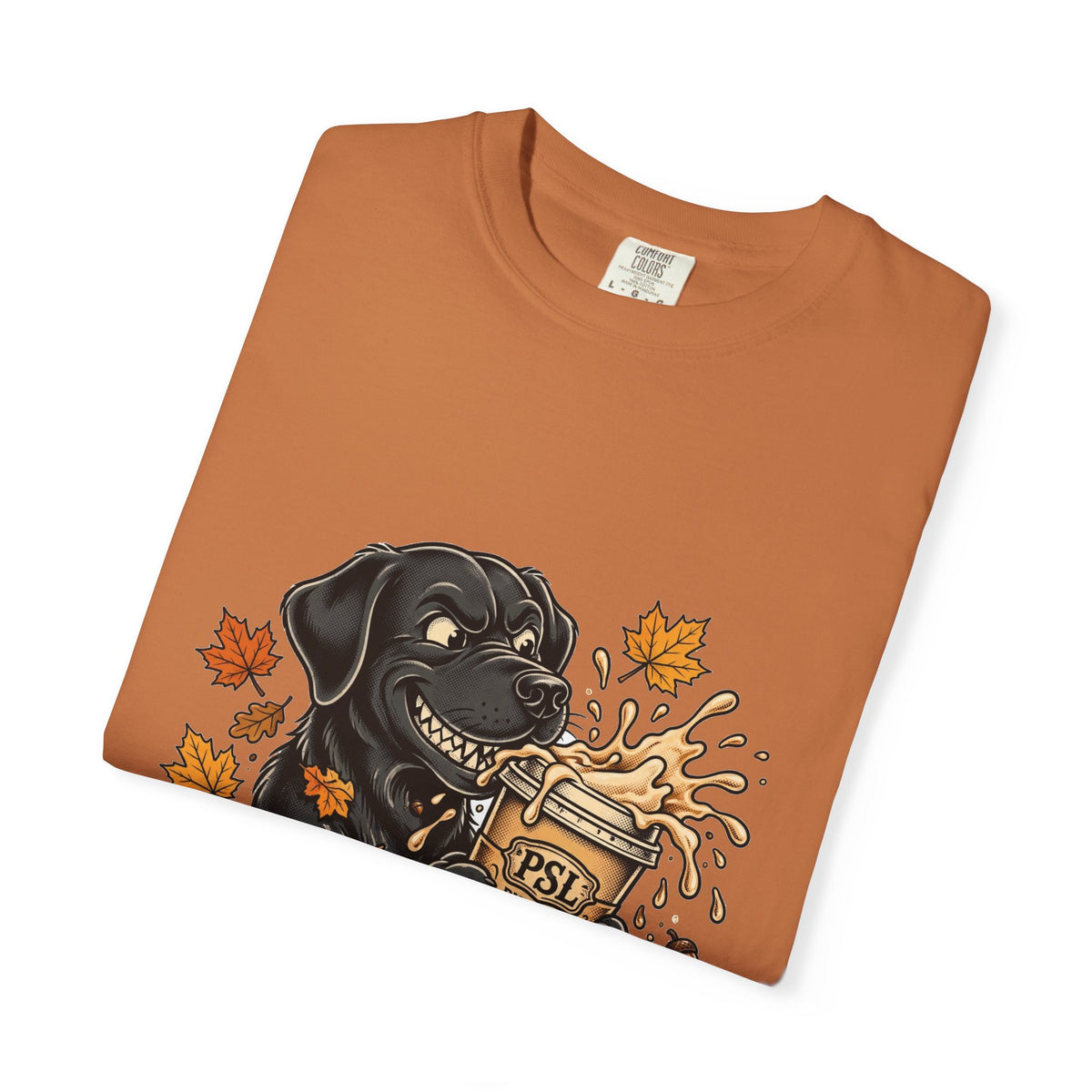 Labrador Retriever Yes I'm Basic Tee | Funny Fall Dog Graphic Shirt
