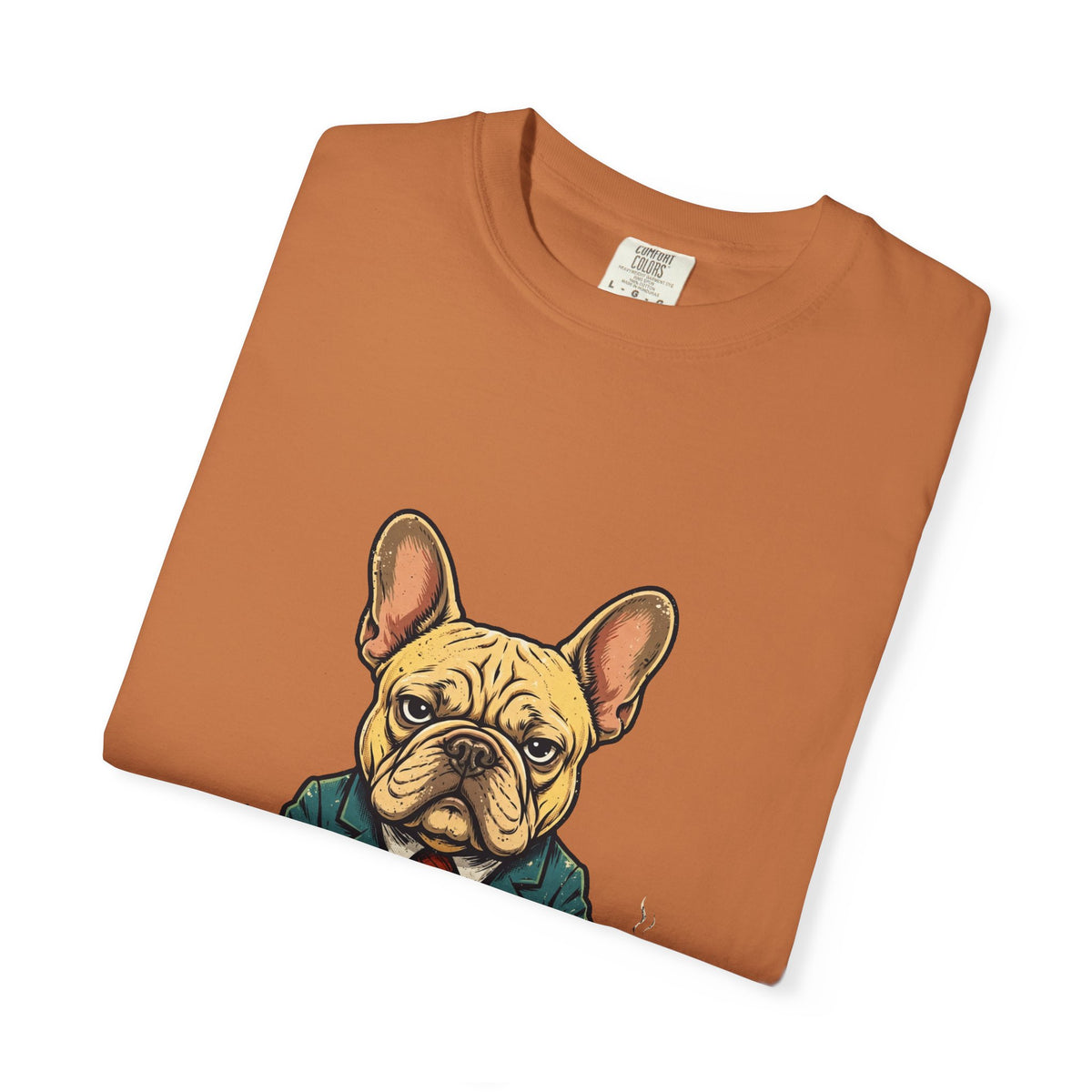French Bulldog Performance Review Tee | Funny Office Dog Graphic Shirt
