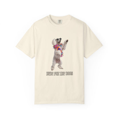 Poodle Here For The Boos Tee | Funny Halloween Dog Shirt