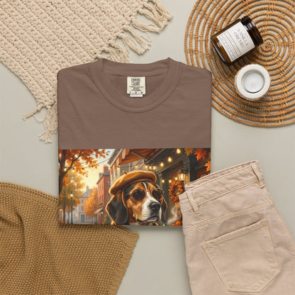 Beagle Pumpkin Spice Tee | Funny Fall Dog Graphic Shirt
