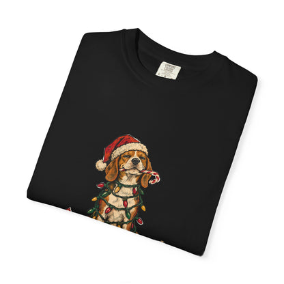 Naughty List Champion T-Shirt — Funny Christmas Dog Holiday Tee