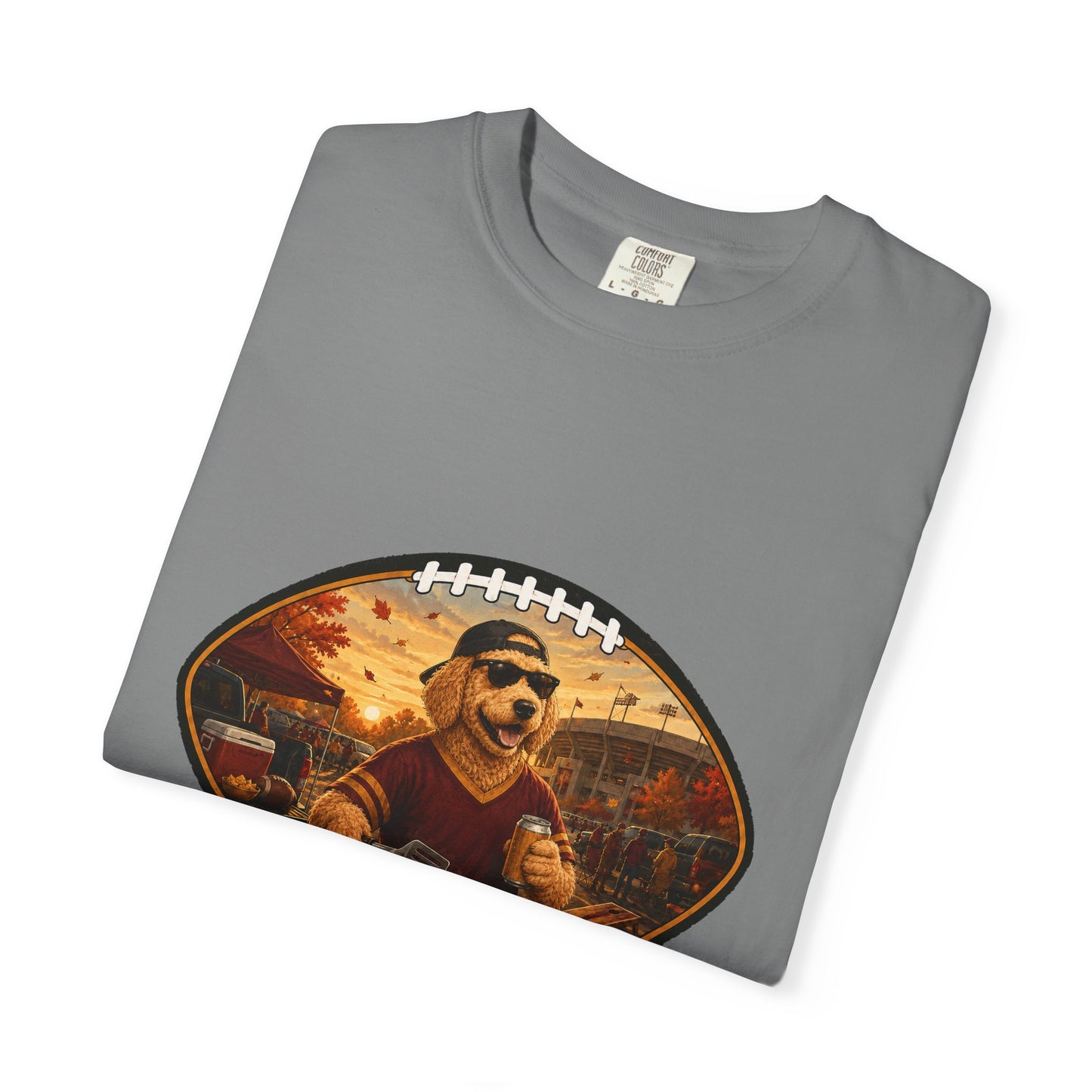 Goldendoodle Tailgate Tee | Funny Fall Football Dog Shirt