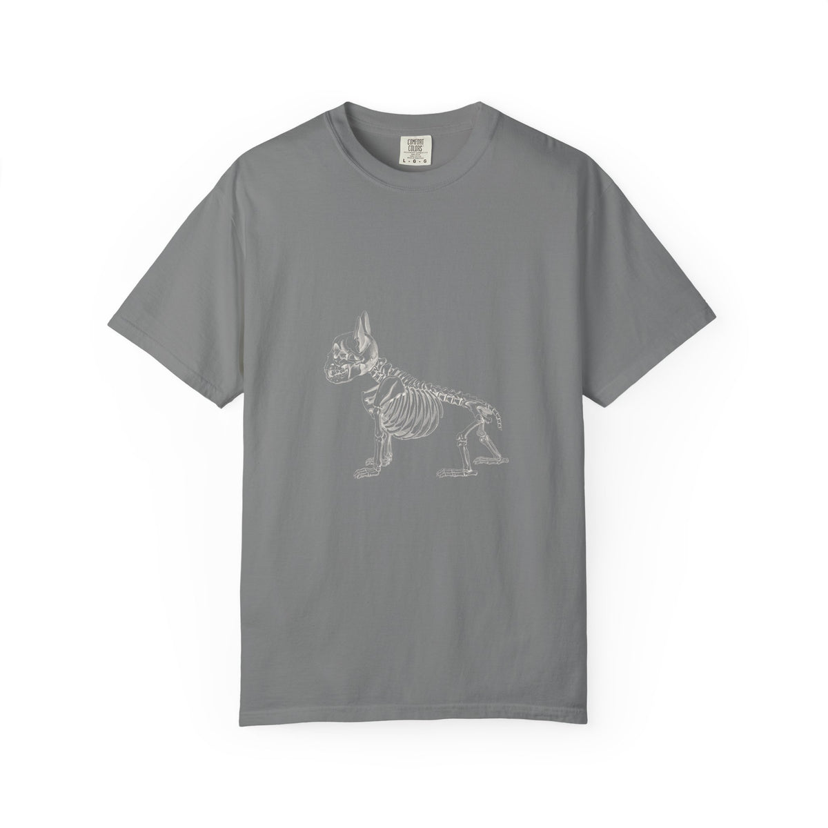French Bulldog Skeleton Halloween Tee | Funny Anatomical Dog Shirt