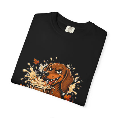 Dachshund Yes I'm Basic Tee | Funny Fall Dog Graphic Shirt