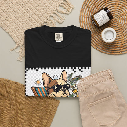 French Bulldog Pool Rules Tee | Funny Summer Dog Graphic Shirt