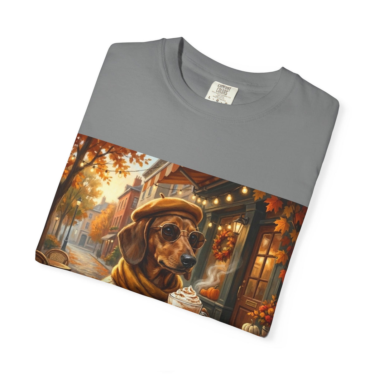 Dachshund Pumpkin Spice Tee | Funny Fall Dog Graphic Shirt