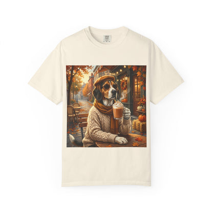 Beagle Pumpkin Spice Tee | Funny Fall Dog Graphic Shirt