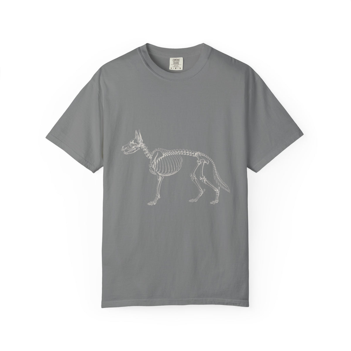 German Shepherd Skeleton Halloween Tee | Funny Anatomical Dog Shirt