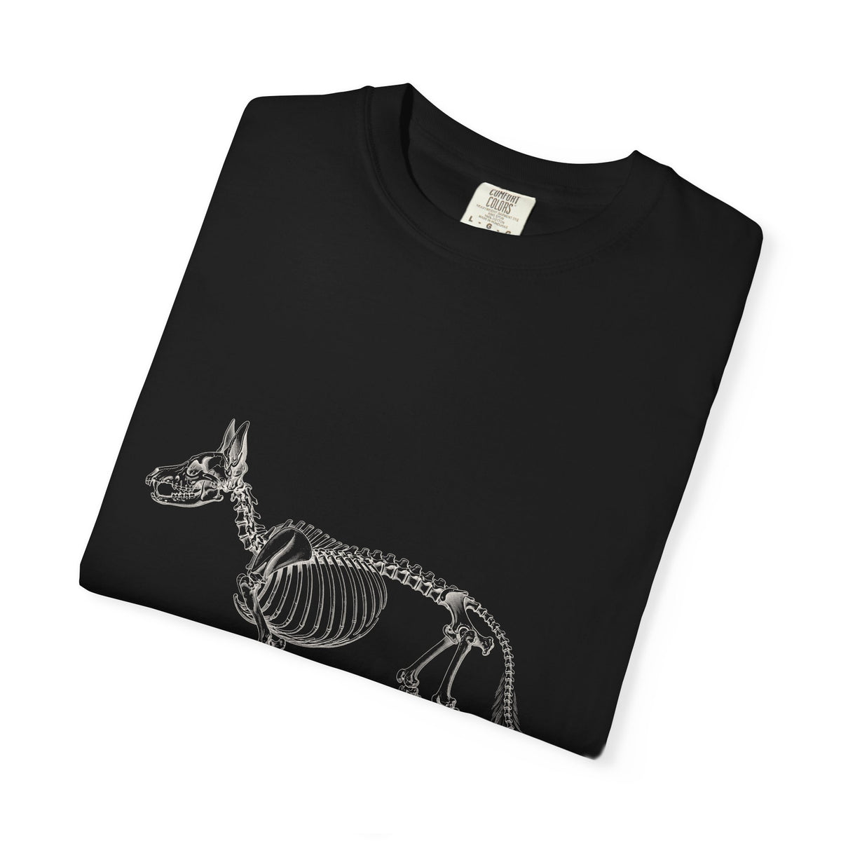 German Shepherd Skeleton Halloween Tee | Funny Anatomical Dog Shirt