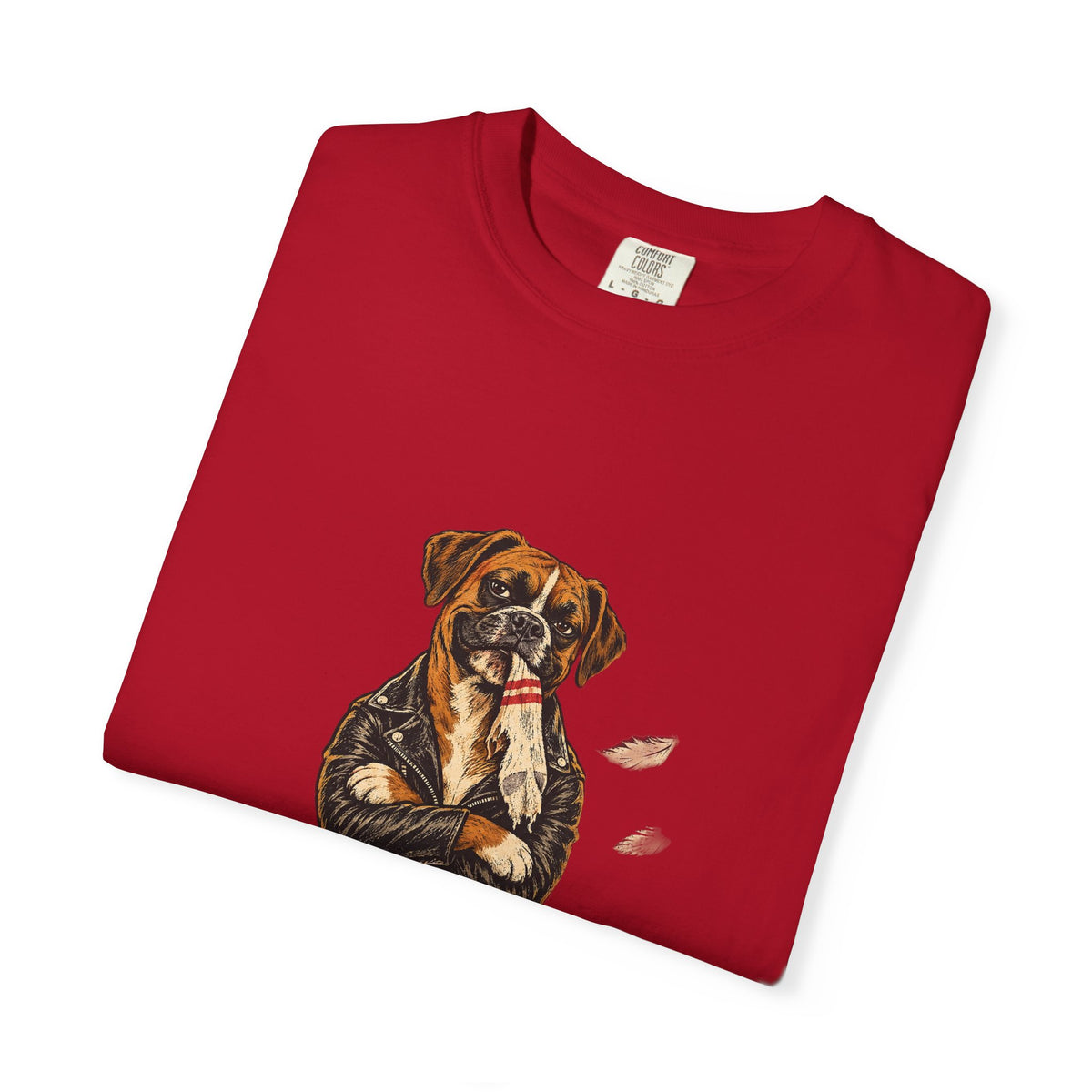Certified Bad Influence Dog T-Shirt — Funny Boxer Puppy Graphic Tee