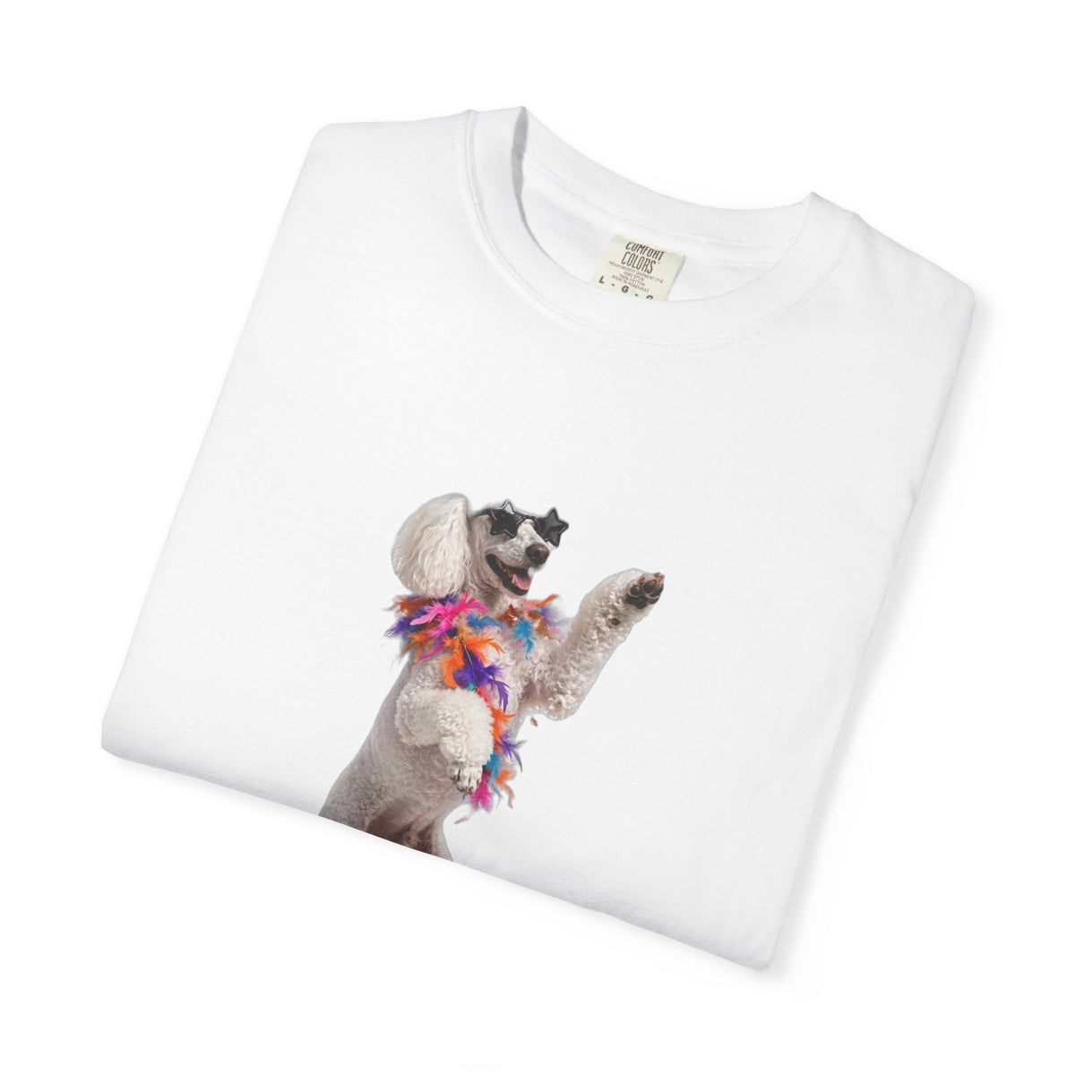 Poodle Here For The Boos Tee | Funny Halloween Dog Shirt