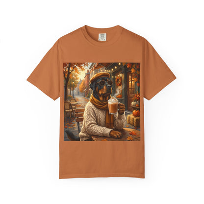 Rottweiler Pumpkin Spice Tee | Funny Fall Dog Graphic Shirt