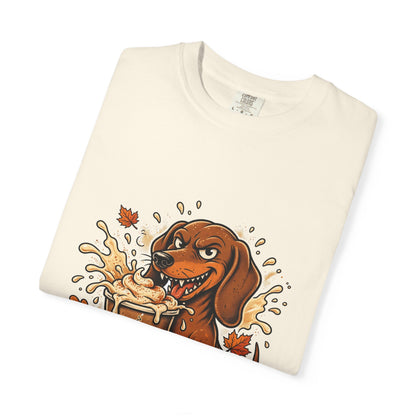 Dachshund Yes I'm Basic Tee | Funny Fall Dog Graphic Shirt