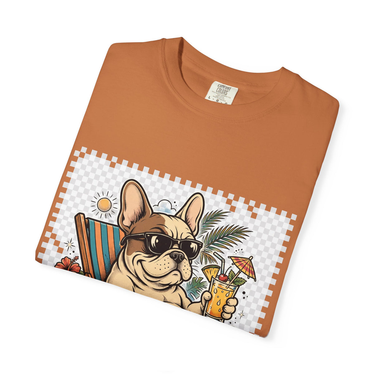 French Bulldog Pool Rules Tee | Funny Summer Dog Graphic Shirt