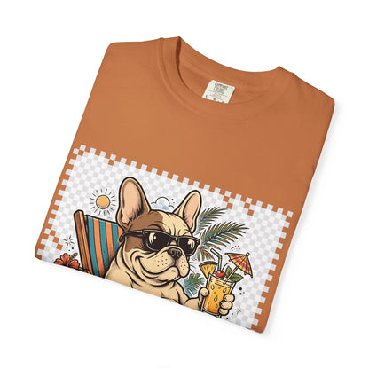 French Bulldog Pool Rules Tee | Funny Summer Dog Graphic Shirt