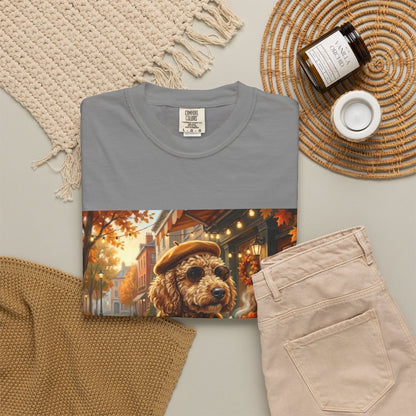Poodle Pumpkin Spice Tee | Funny Fall Dog Graphic Shirt