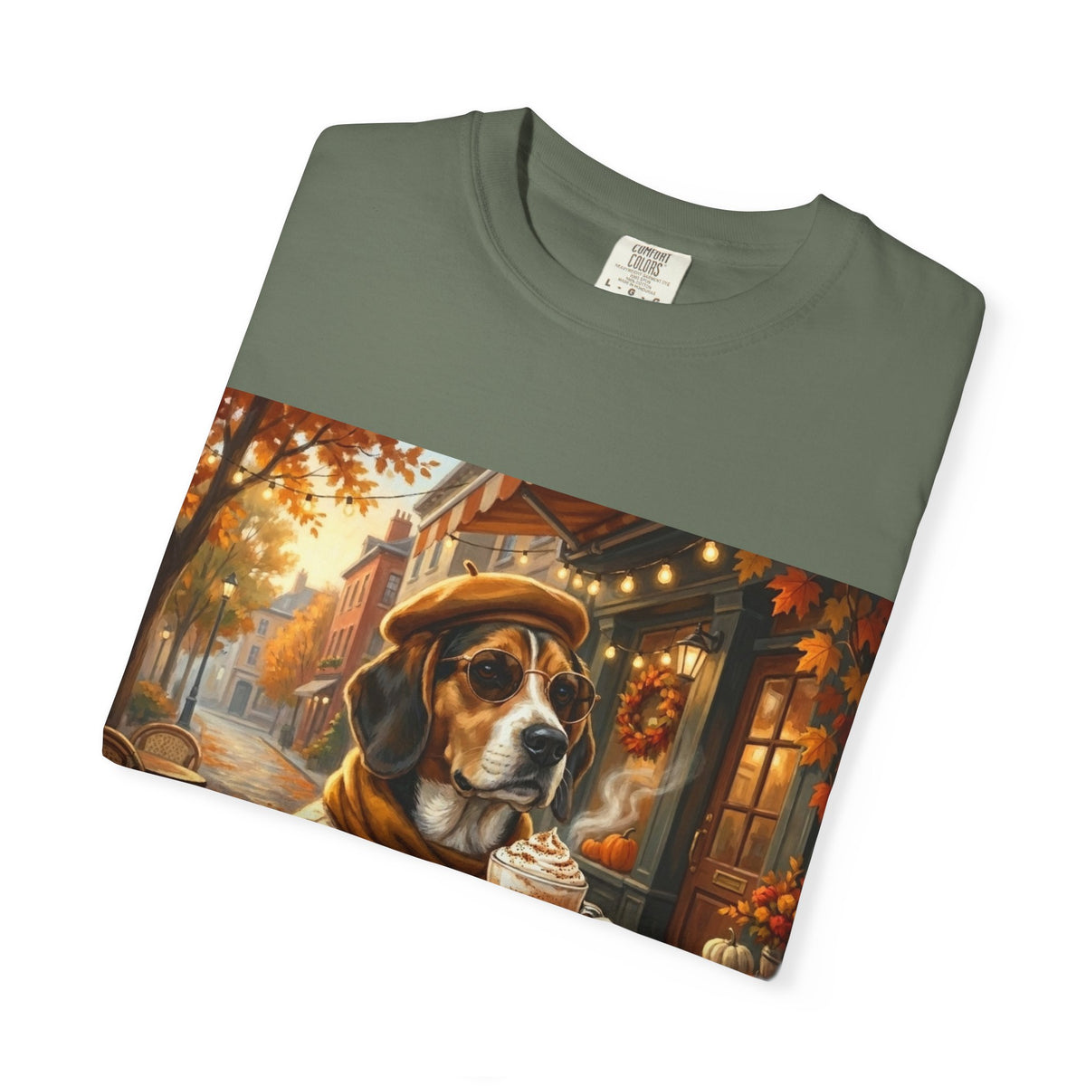 Beagle Pumpkin Spice Tee | Funny Fall Dog Graphic Shirt