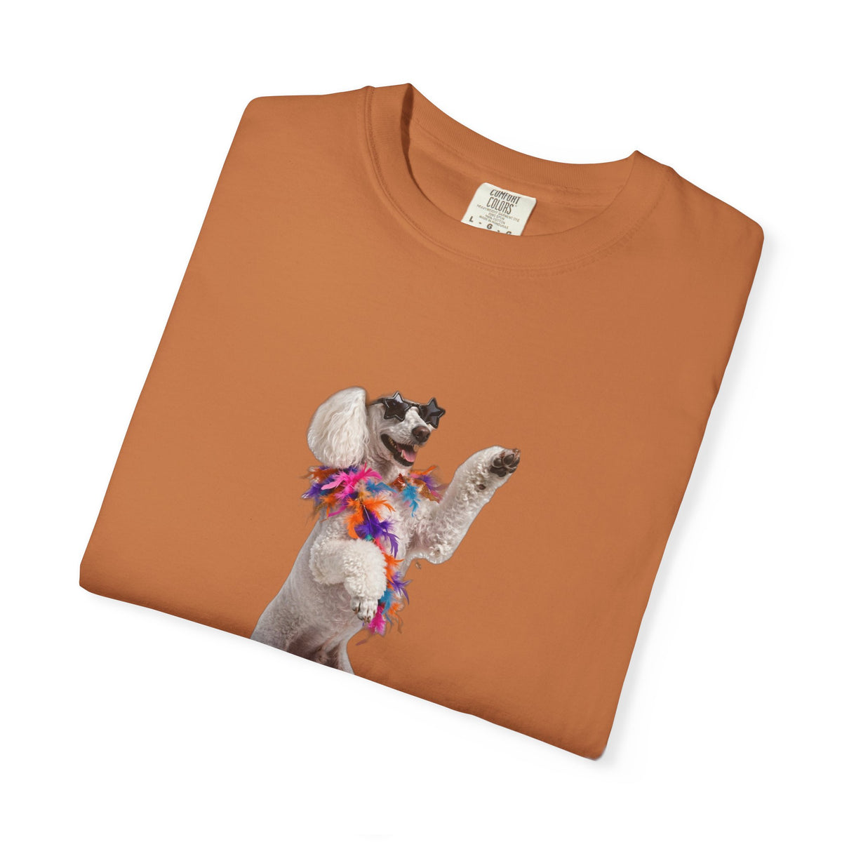 Poodle Here For The Boos Tee | Funny Halloween Dog Shirt