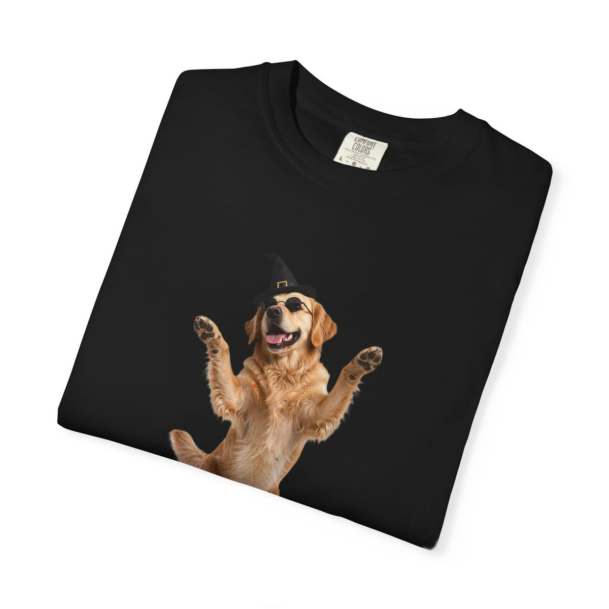 Golden Retriever Here For The Boos Tee | Funny Halloween Dog Shirt