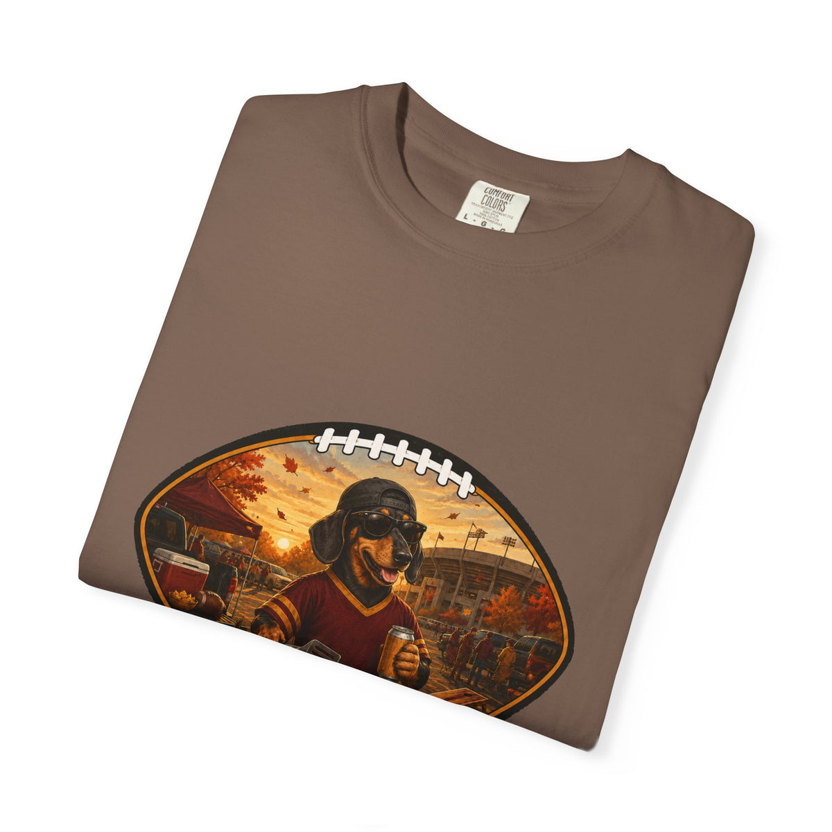 Dachshund Tailgate Tee | Funny Fall Football Dog Shirt