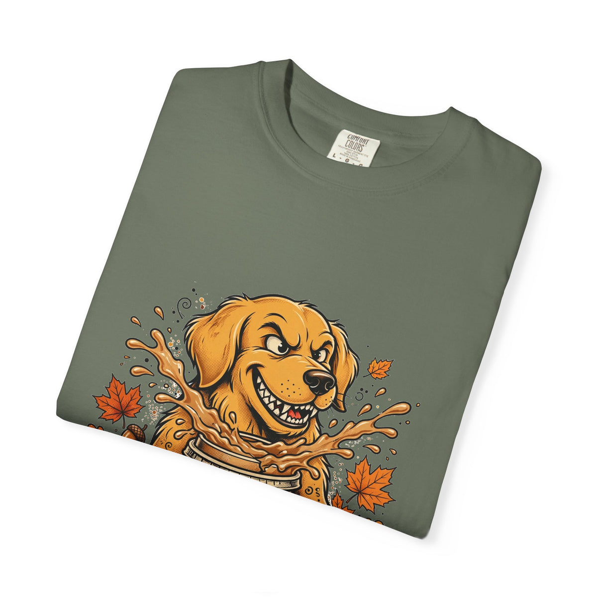 Golden Retriever Yes I'm Basic Tee | Funny Fall Dog Graphic Shirt
