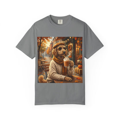 Poodle Pumpkin Spice Tee | Funny Fall Dog Graphic Shirt