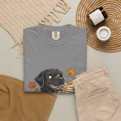 Labrador Retriever Yes I'm Basic Tee | Funny Fall Dog Graphic Shirt