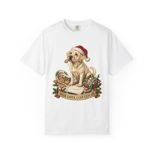 Dear Santa, I Can Explain Labrador Retriever Christmas Tee