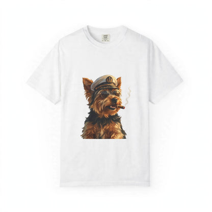 Yorkshire Terrier Captain Tee | Funny Summer Dog Graphic Shirt
