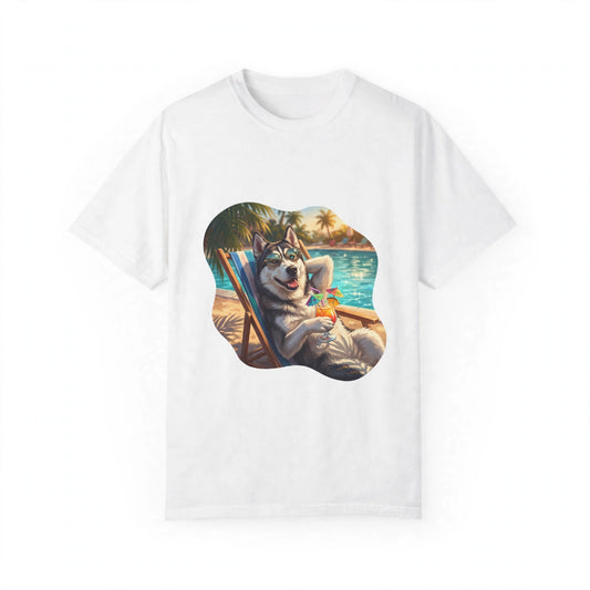 Poolside dog tee mockup v2