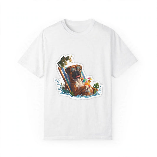 Poolside dog tee mockup v2